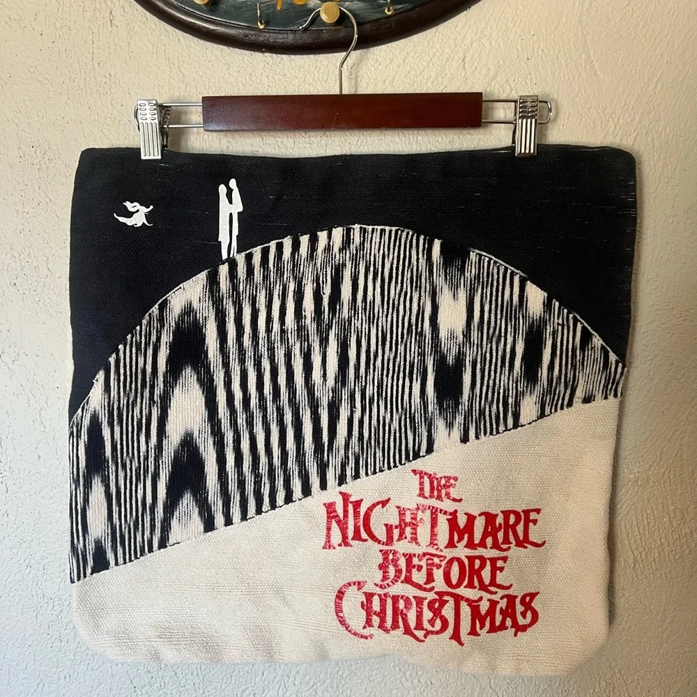 West Elm Halloween The Nightmare Before Christmas Pillow Cover